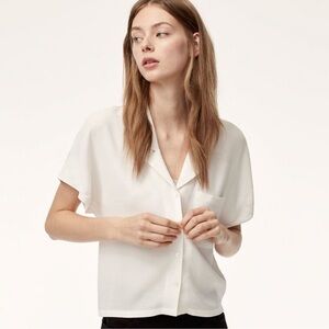 Wilfred White Short Sleeve Shirt